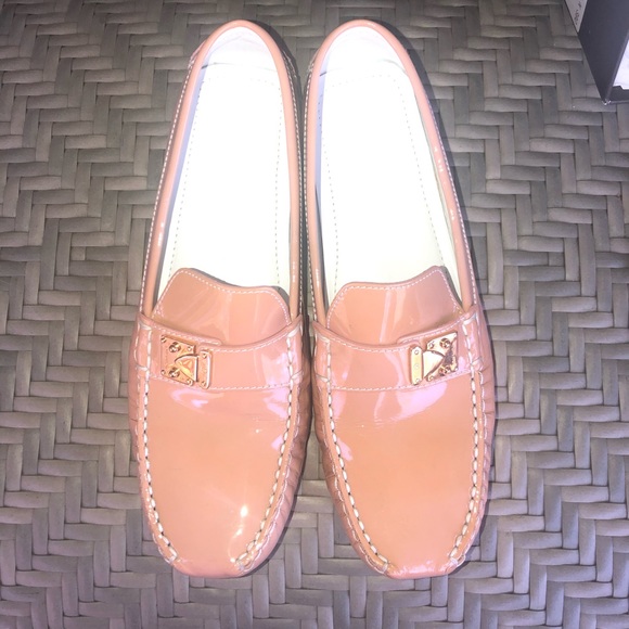 LOUIS VUITTON SUHALI ROSE LOMBOK DRIVING LOAFER 39 - Picture 2 of 15
